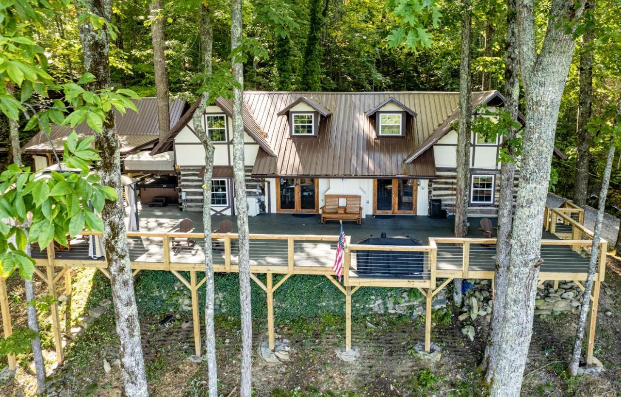 Staynantahala - Smoky Mountain Cabins Aquone Exterior foto